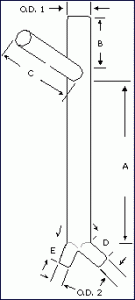 Westaby T-Y Stent dia